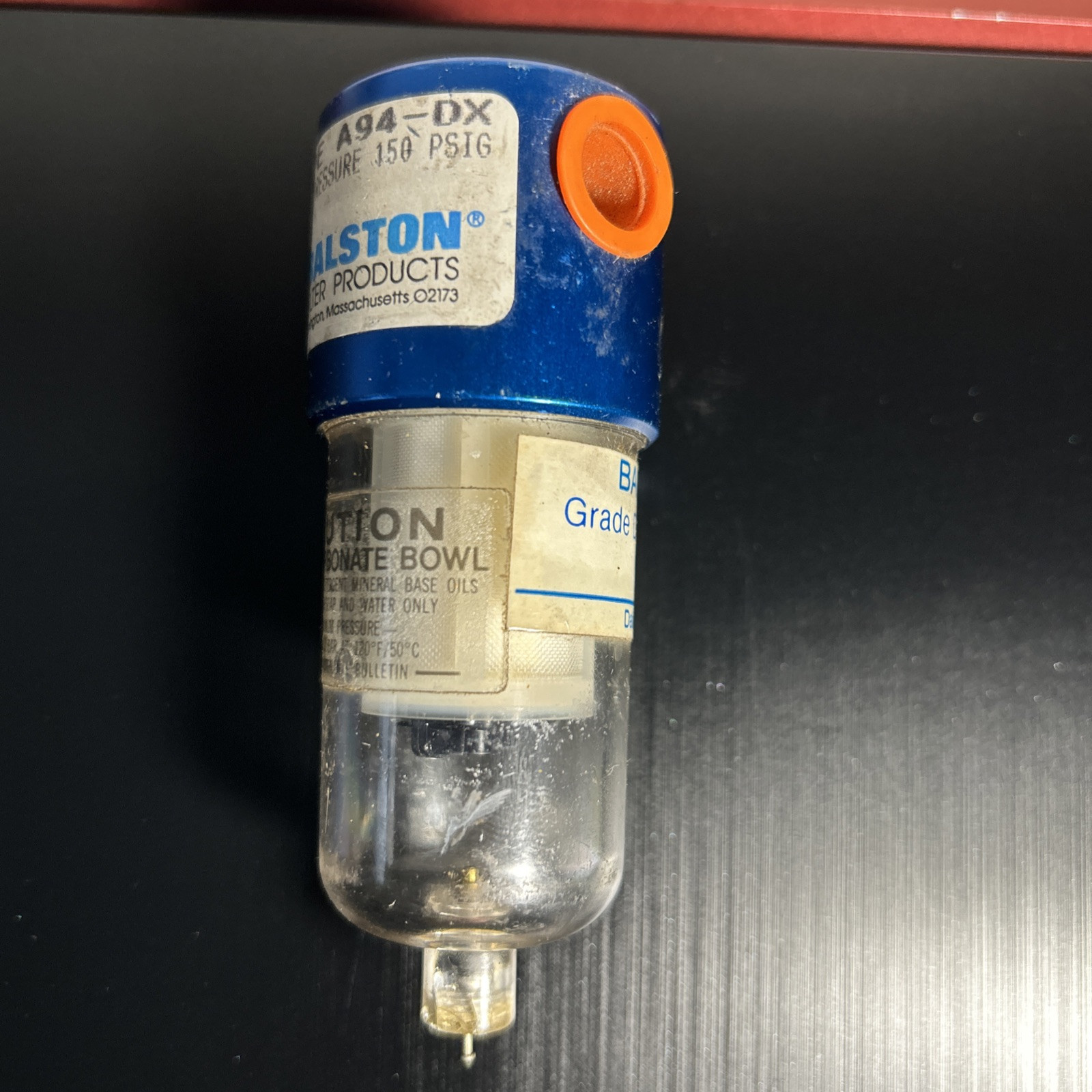 Balston Air Compressor Water Air Filter (62A 250 Psi) (Type 62 150 Psi)