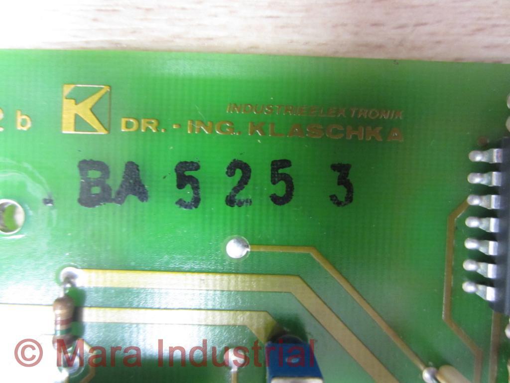 Klaschka GS20.05-51-02 Circuit Board BDIG-9.3