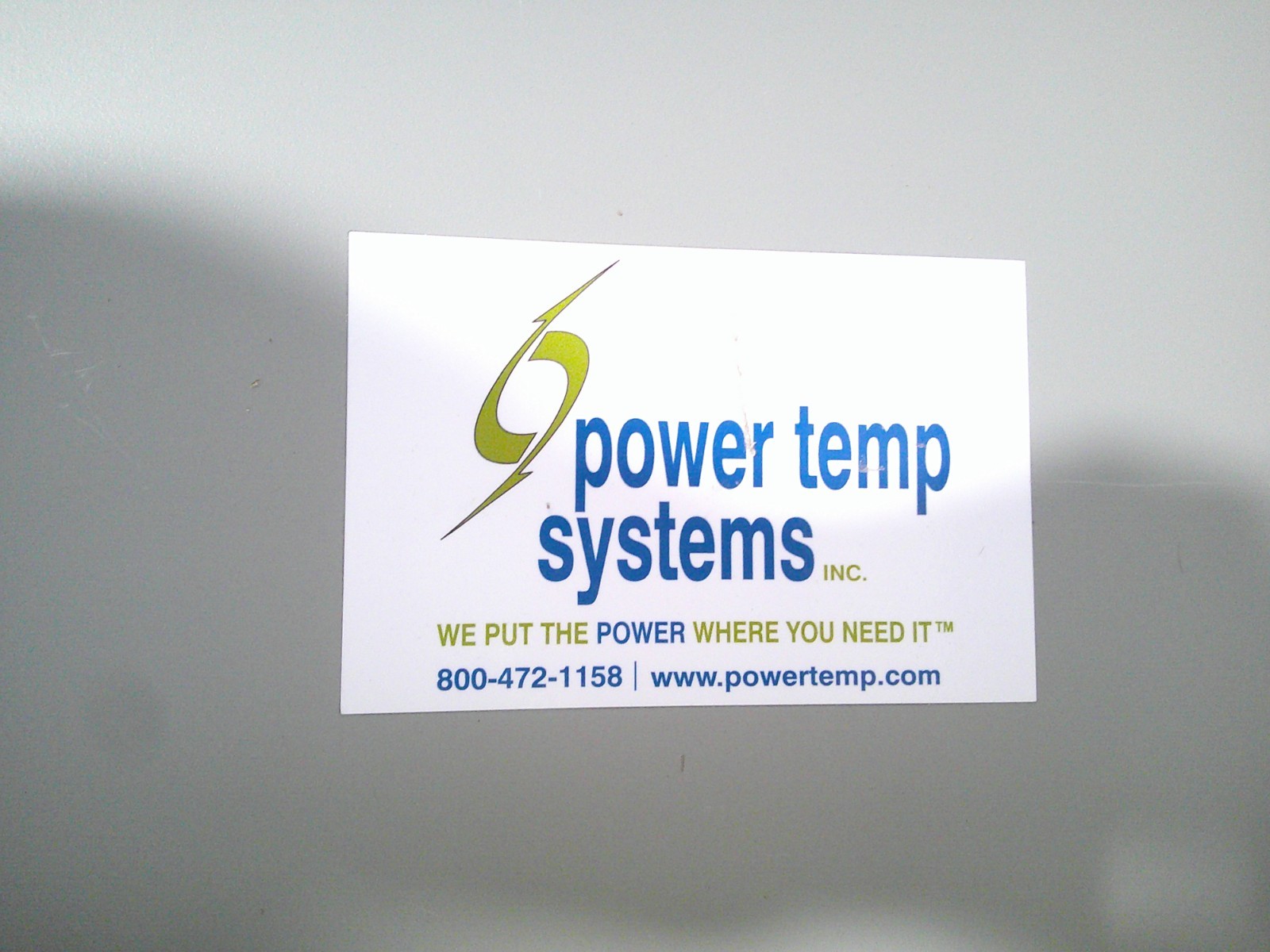 NEW power temp systems Generator Quick Connect Docking Panel QCPBW4L2MRTS100