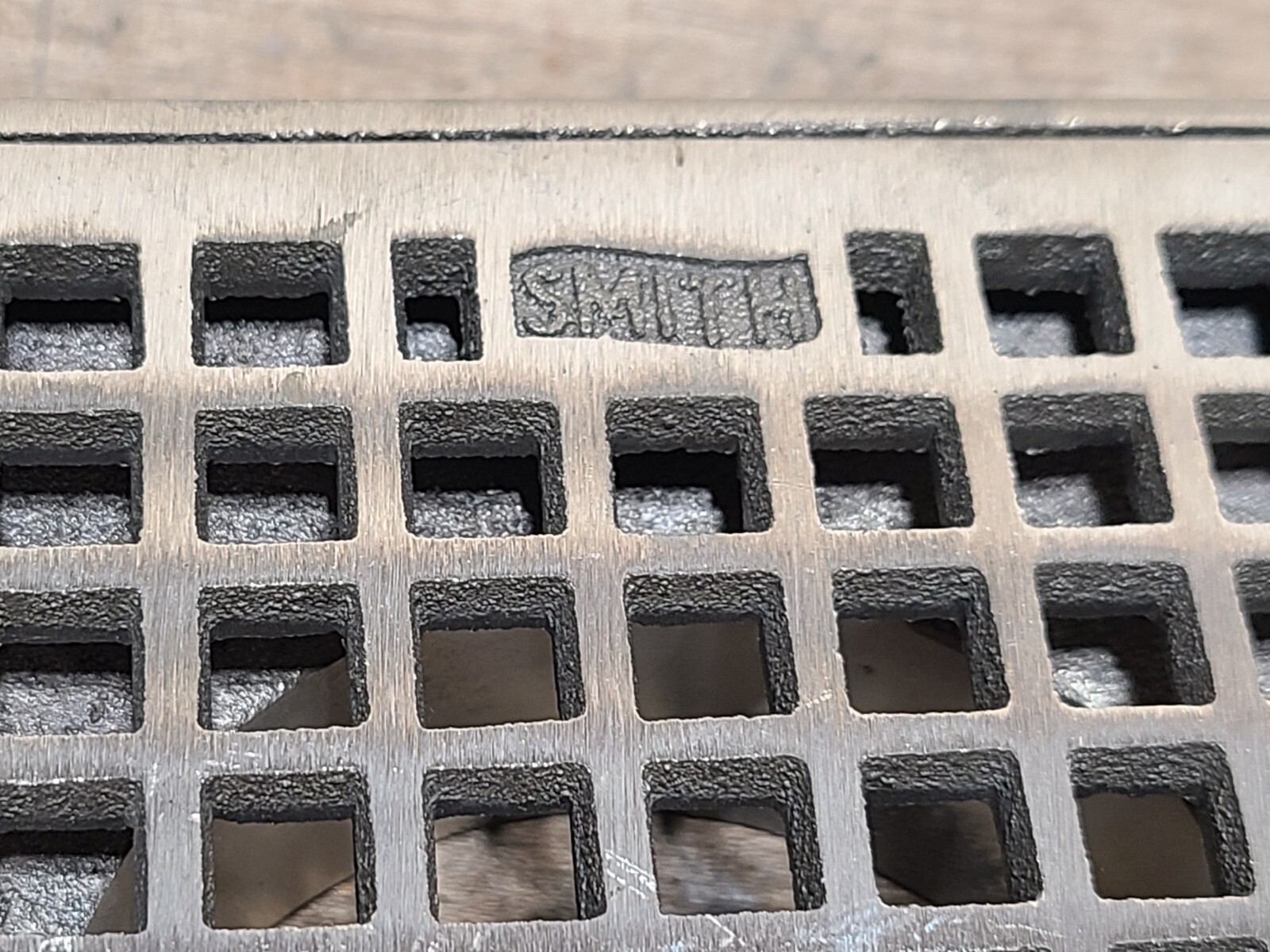 Jay R Smith Mfg. B06NB 6″ Sq uare Nickel Bronze Grate Floor Drain w/ Screws