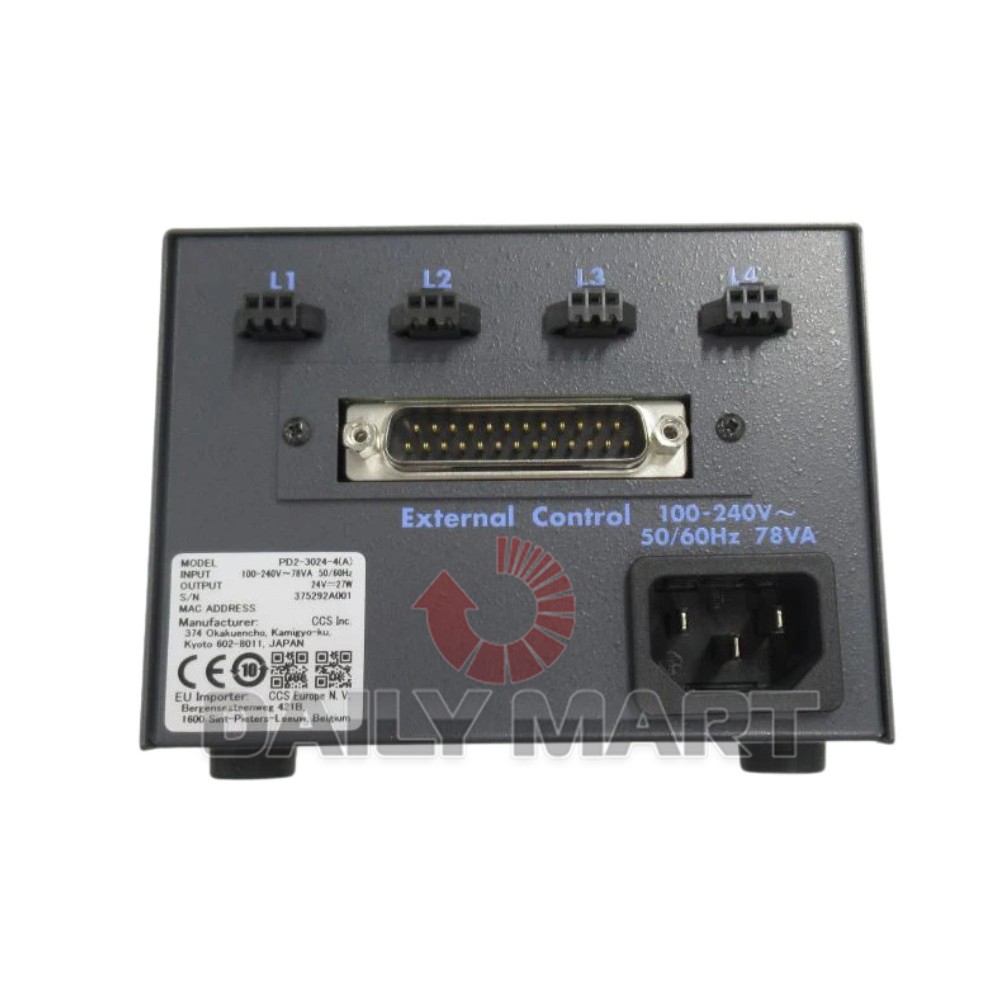 Used & Tested CCS PD2-3024-4(A) Lighting Controller
