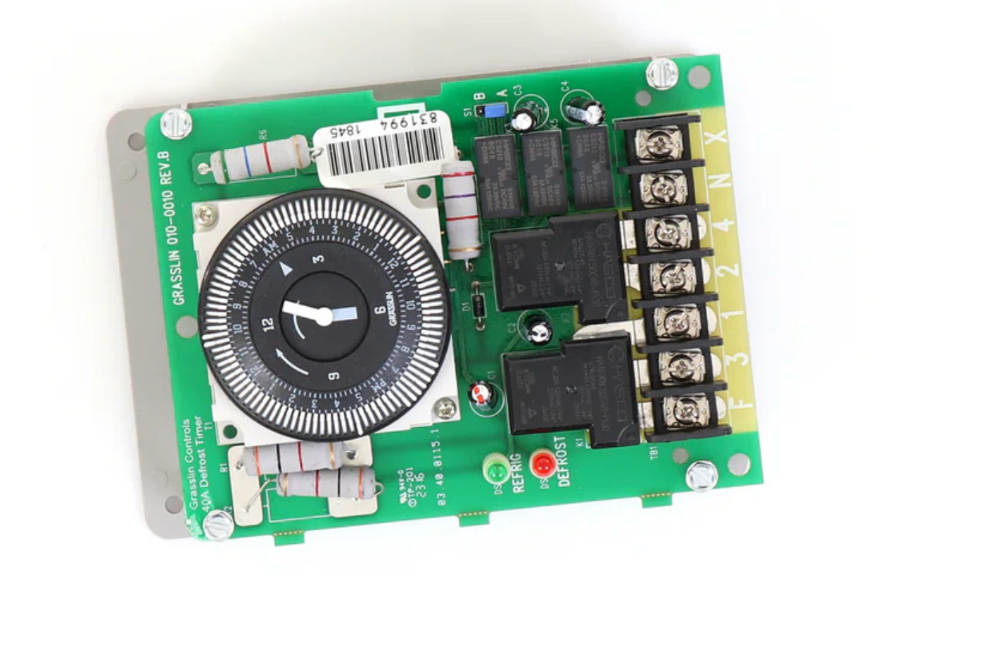 True 831994 OEM Defrost Timer, DTSX-B-120 with Bracket, No Enclosure