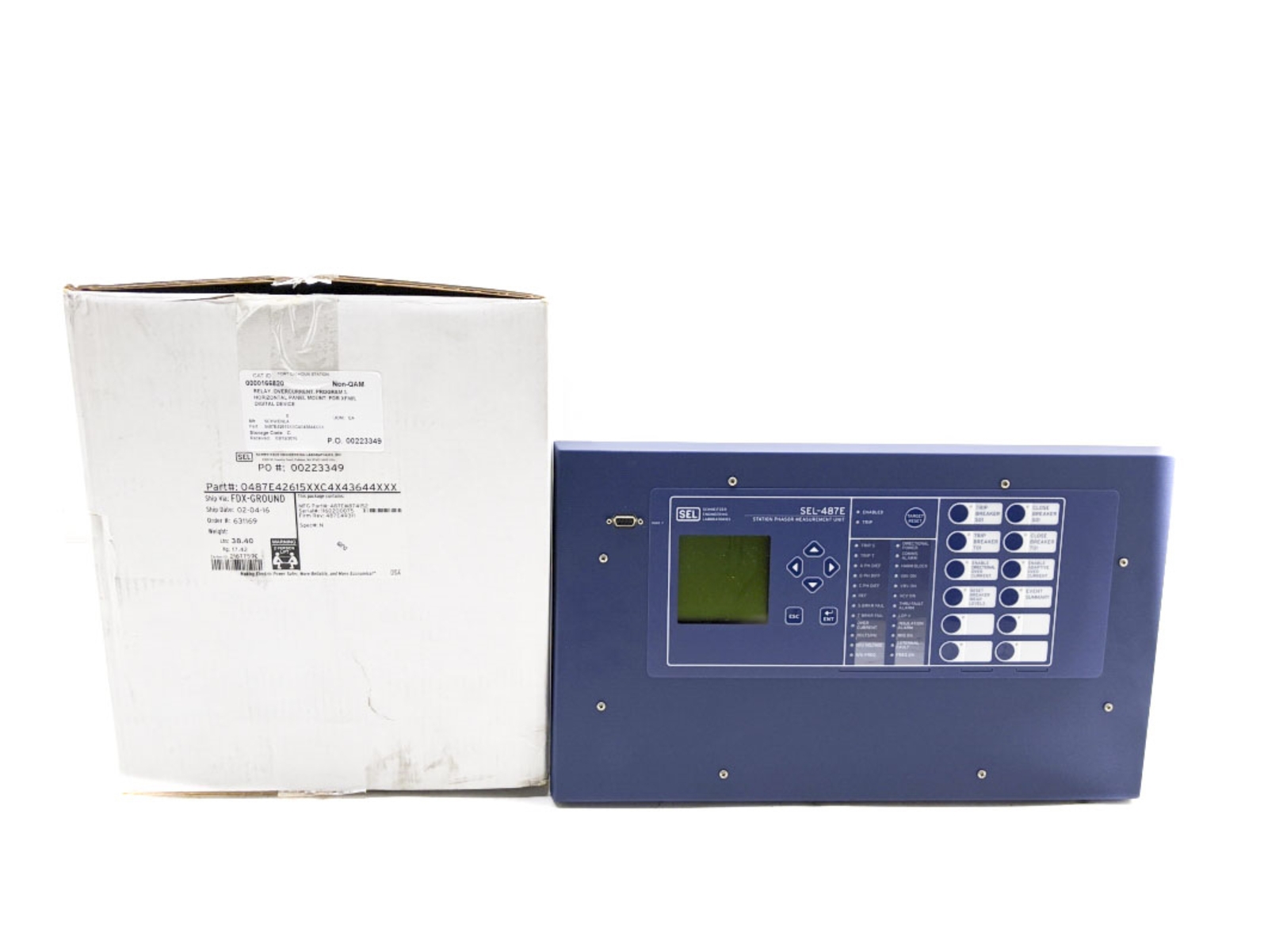 SEL SEL-487E 0487E42615XXC4X43644XXX NSMP