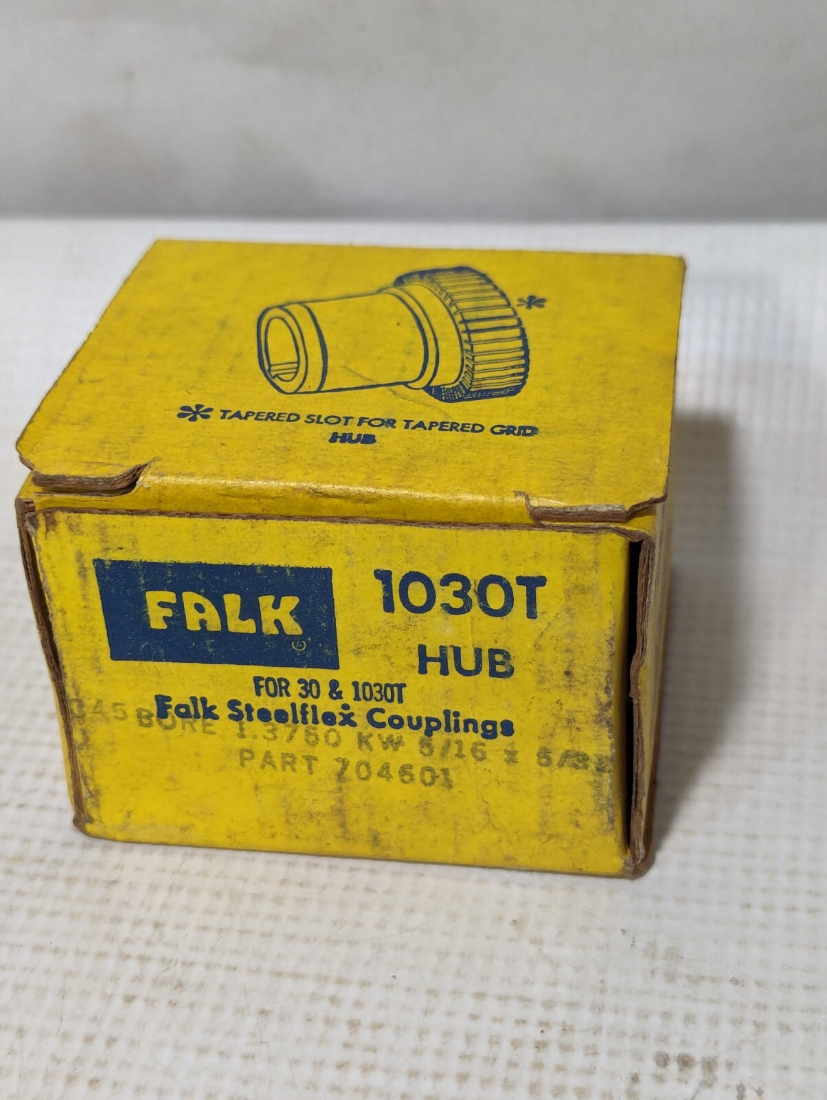 Falk 1030T hub, C45 bore, 1.3750 KW, 5/16 x 5/32, part 704601