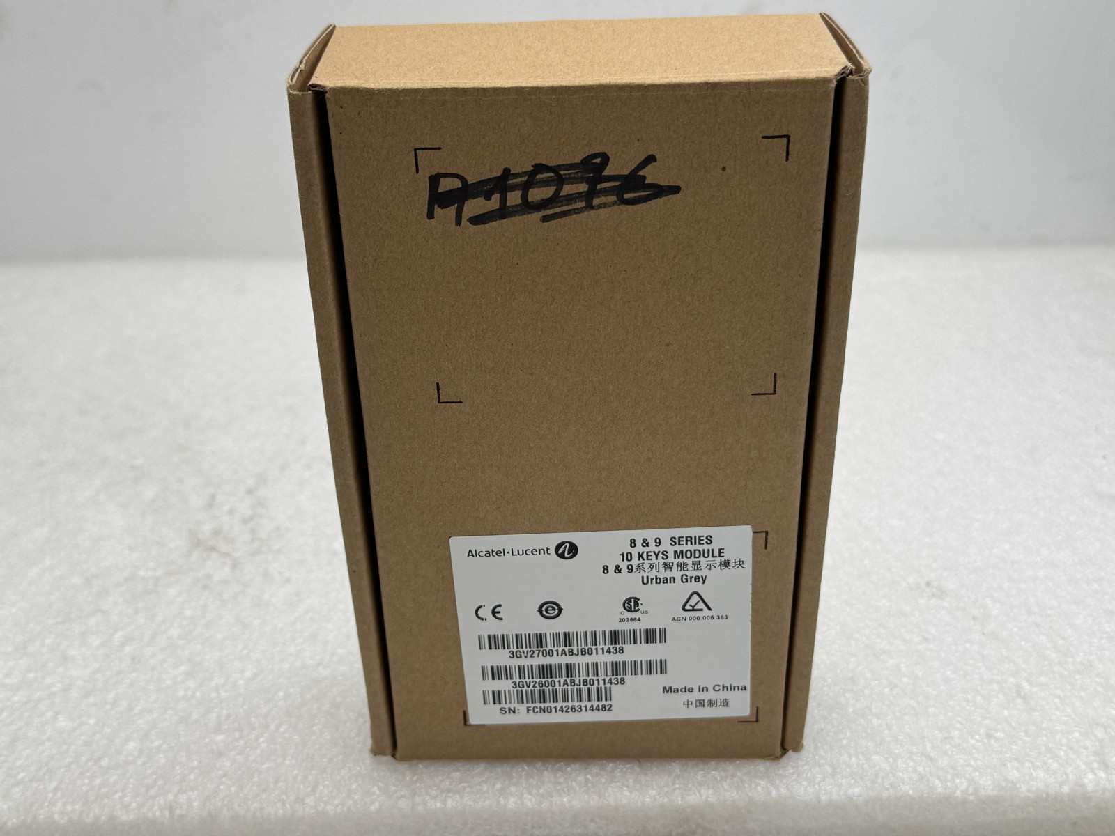 Alcatel-Lucent 3GV27001ABJB011438 8 & 9 Series Extension Module 10 Keys