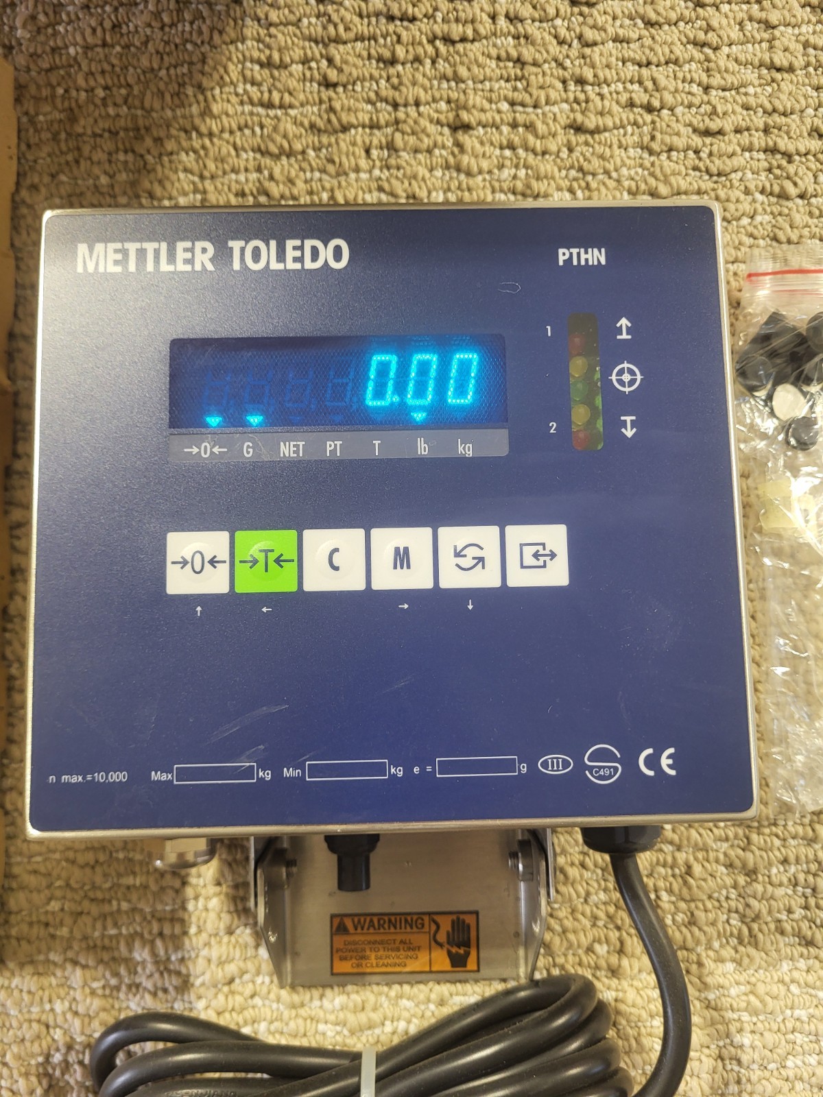 Mettler Toledo Panther PTHN-1000-000 Digital Scale