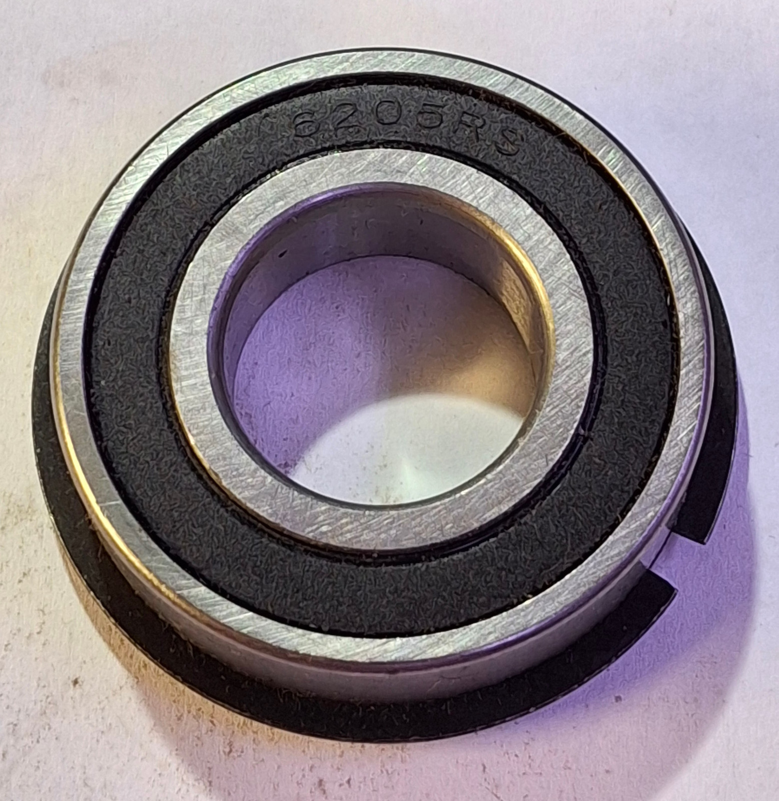 1 NEW UNBRANDED 6205RS BALL BEARING w/SNAP RING NNB ***MAKE OFFER***