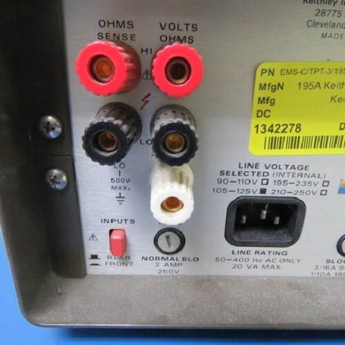 Keithley 195A Keithley Multimeter Qty of 1 per Lot Digital Multimeter DMM