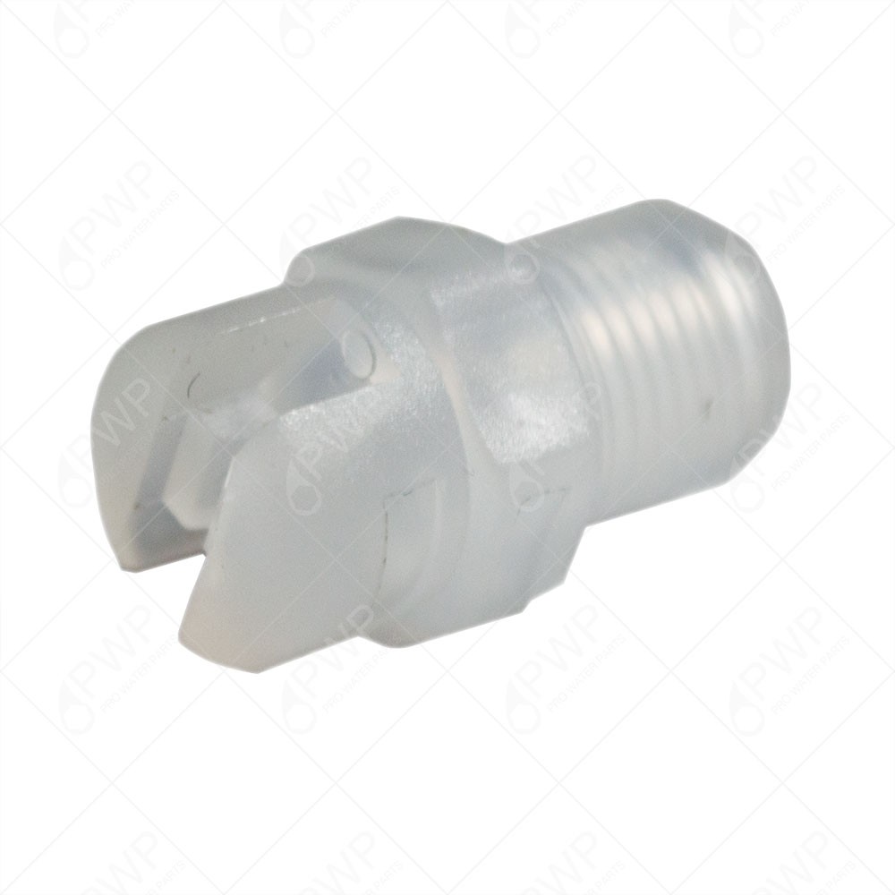 Tefen White Flat Fan Spray Nozzle with Poly Filter 1/8″ NPT 100 Pack