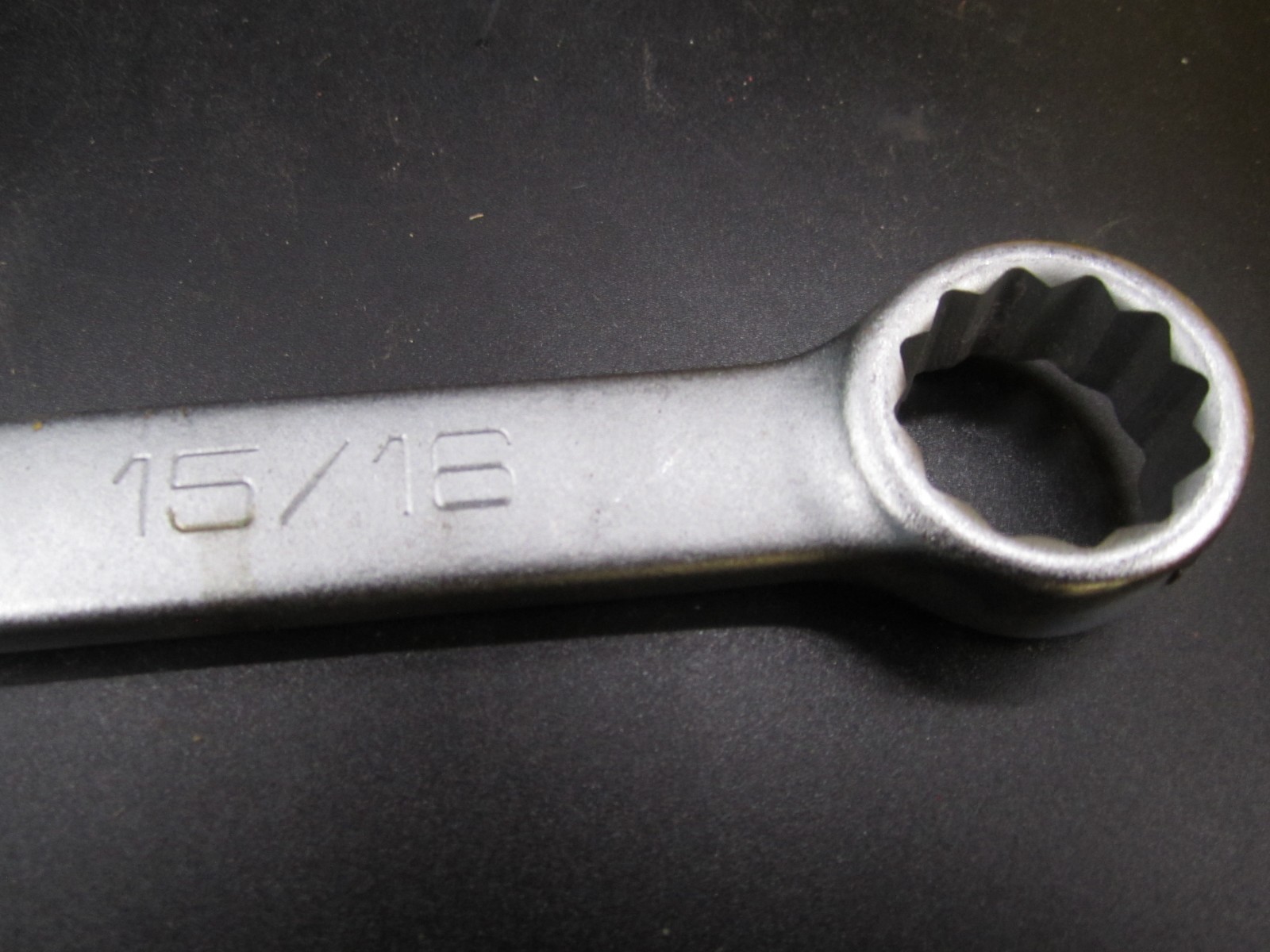 Wright Grip 1130 15/16” Open End Wrench satin finish Used Free Shipping