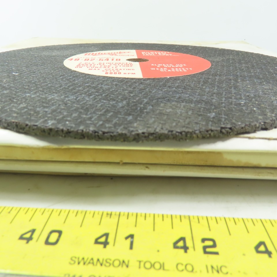 Milwaukee 49-92-5410 10-1/8″ Abrasive Cutoff Wheel For Masonry 3/4″ Arbor