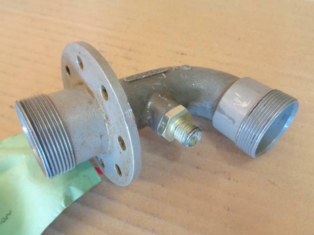 Aircraft Part Elbow P/N TP16-1A-EA Manufacturer Unknown