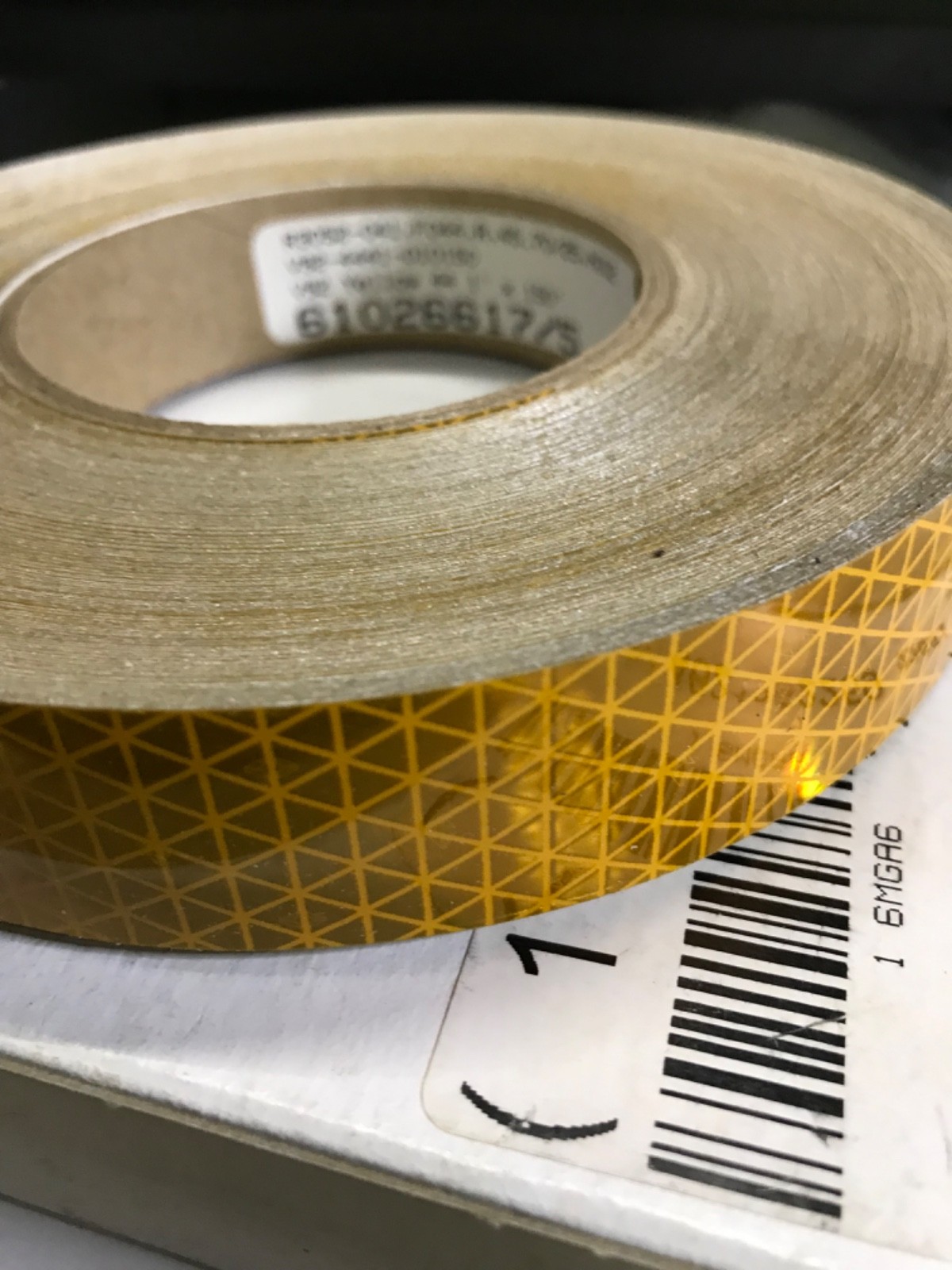 Reflective Tape 6MGA6 1″ Width x 150′ Length, Emergency Vehicle Roll #(2C20)