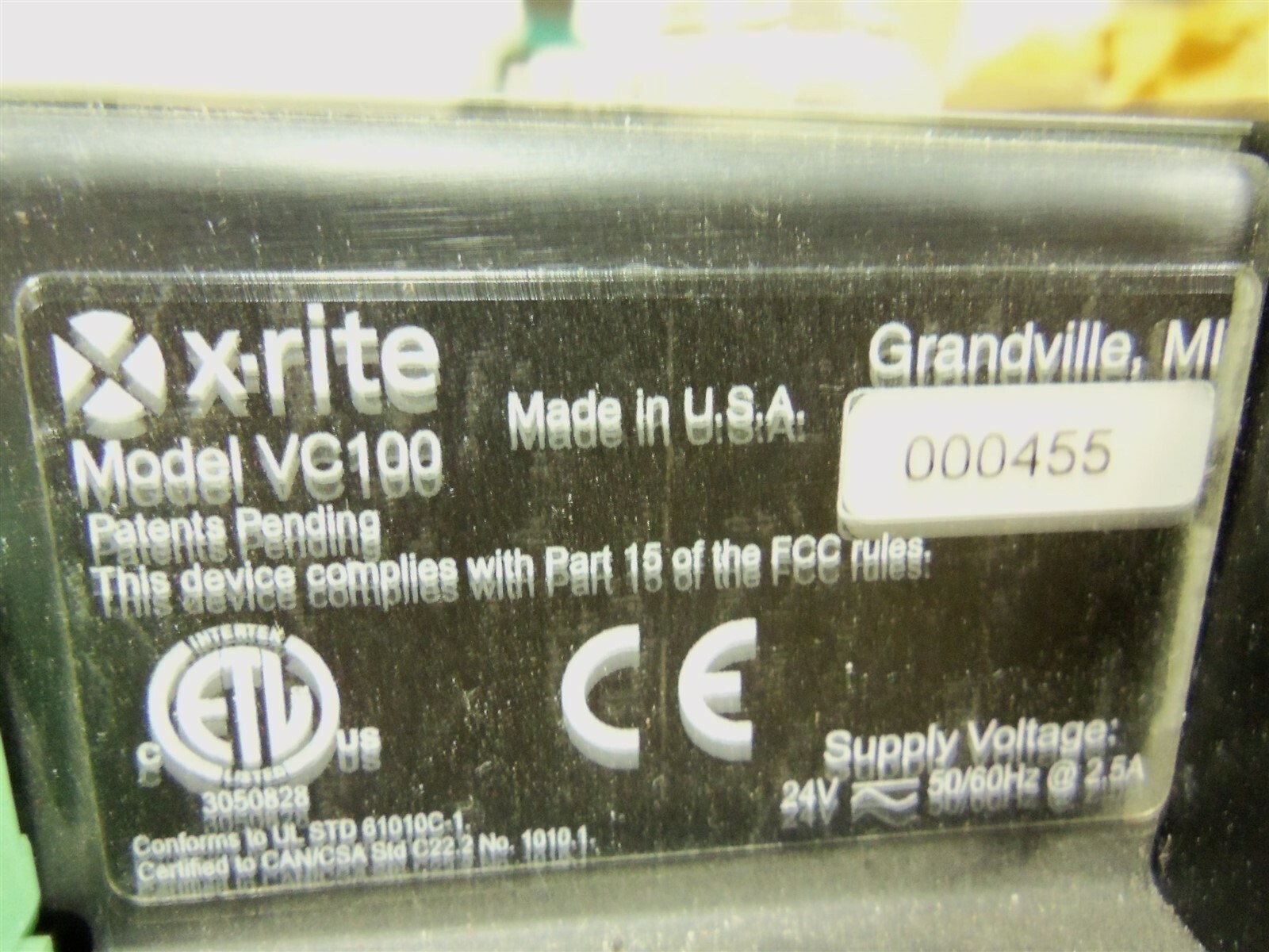 X-Rite VC100 Part 15 Programmable Hub RS232 RS485 *FREE SHIPPING*