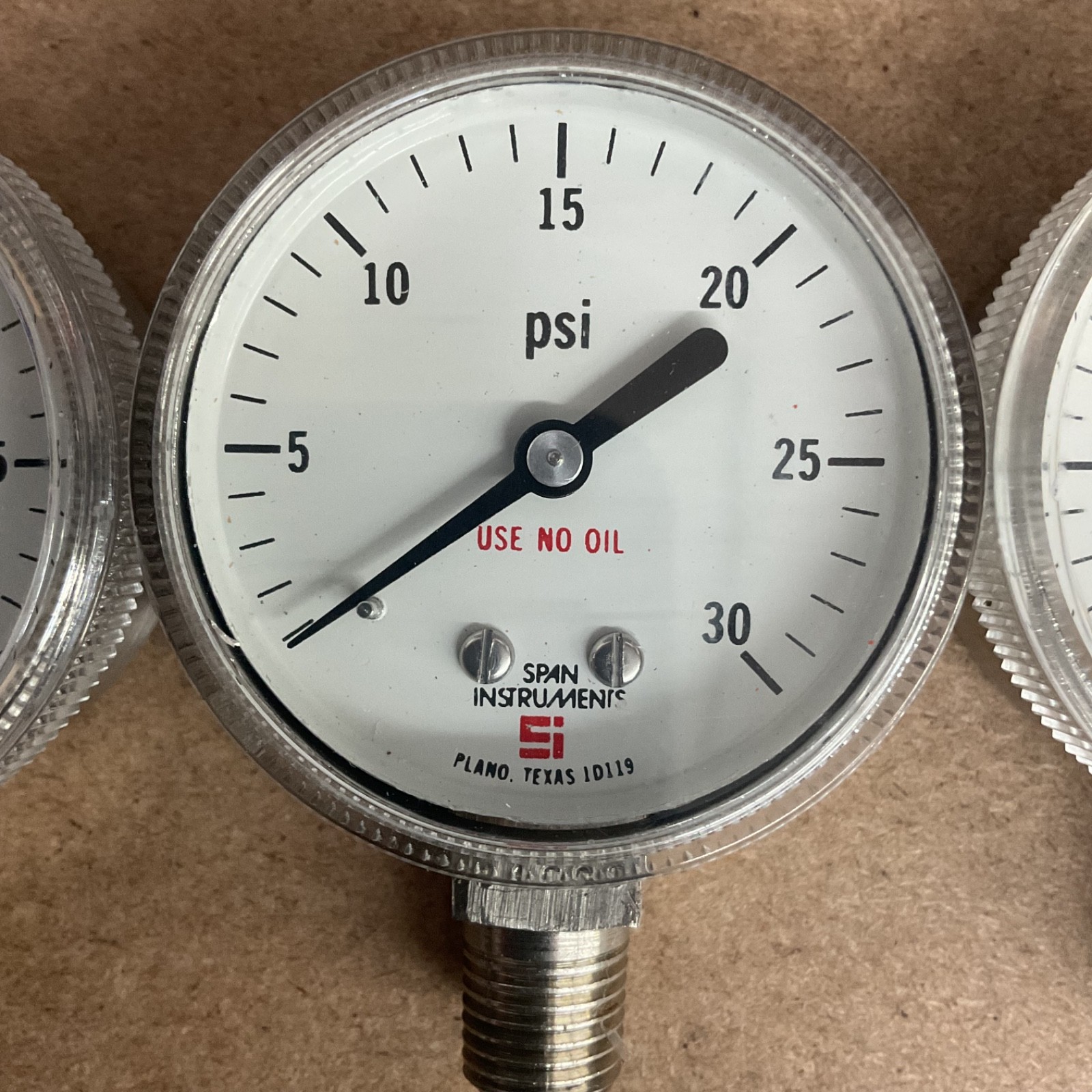 Pressure Guage Lot of 10 Ashcroft / U.S. Gauge USG / Span Instruments / Matheson
