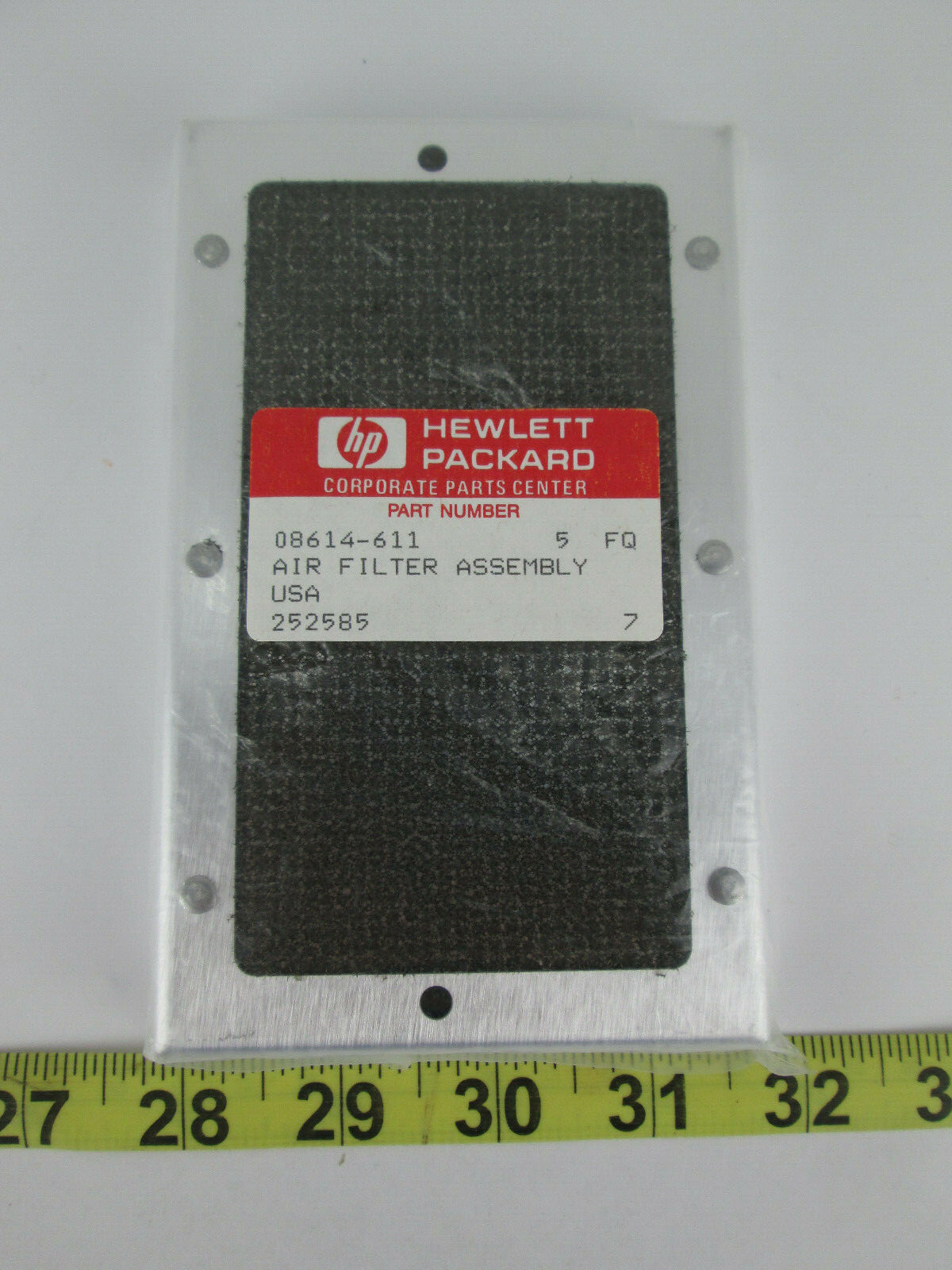 New Old Stock NOS HP Hewlett Packard Air Filter Assembly 08614-611 4130009184425