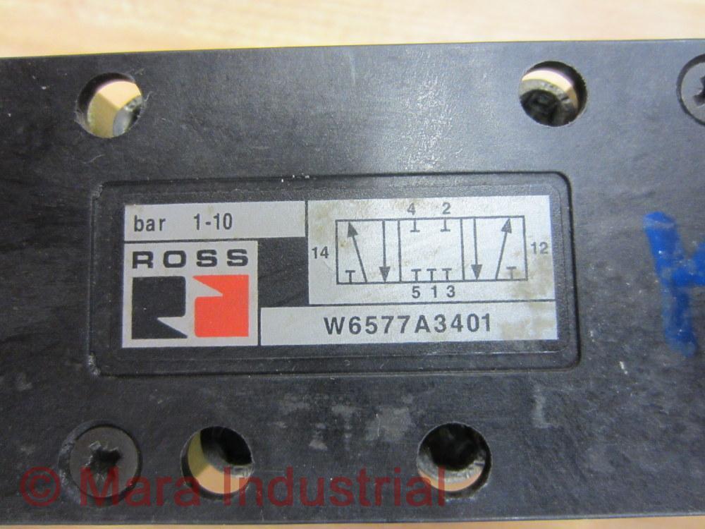 Ross W6577A3401 Pneumatic Valve 100-110V 100-120V