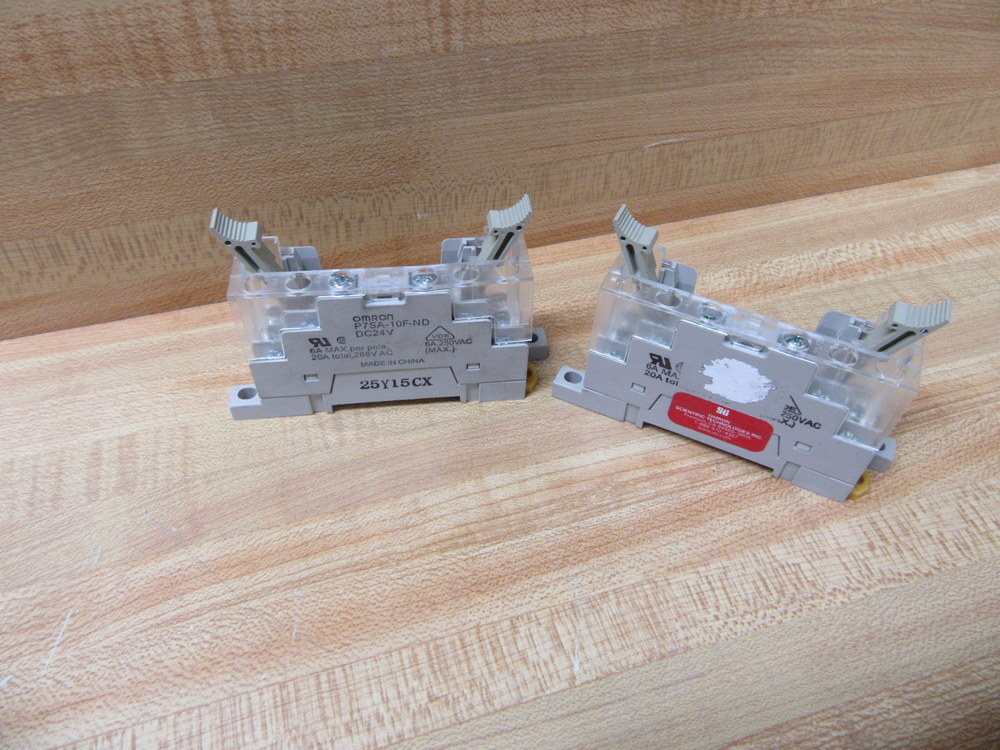 Omron P7SA-10F-ND Relay Socket P7SA-10F-ND DC24V (Pack of 2)