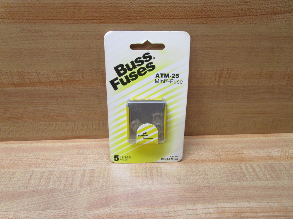 Buss ATM-25 Bussmann Automotive Fuse Cross Ref 1BZ45 (Pack of 10)