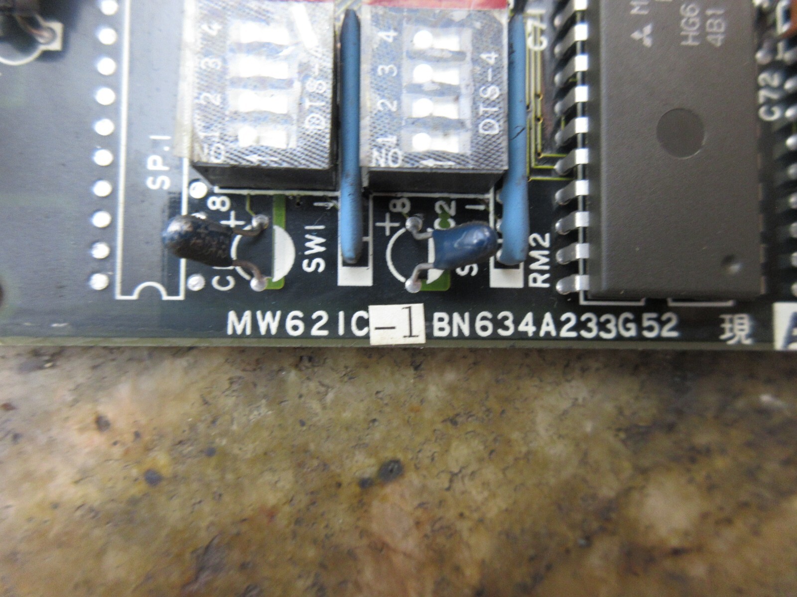 MITSUBISHI CIRCUIT BOARD MW621C-1 BN634A233G52 A