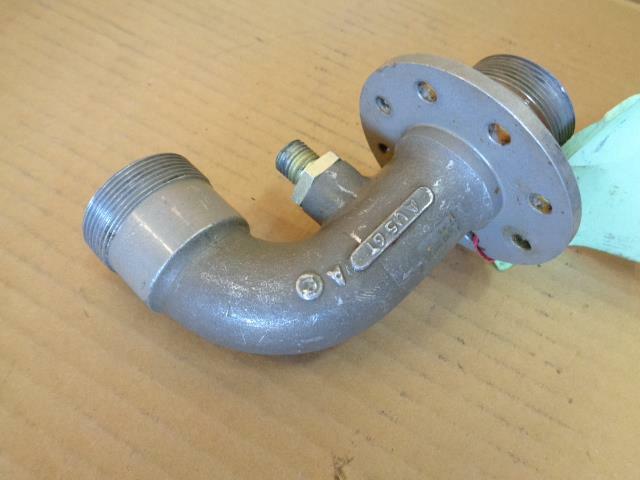 Aircraft Part Elbow P/N TP16-1A-EA Manufacturer Unknown