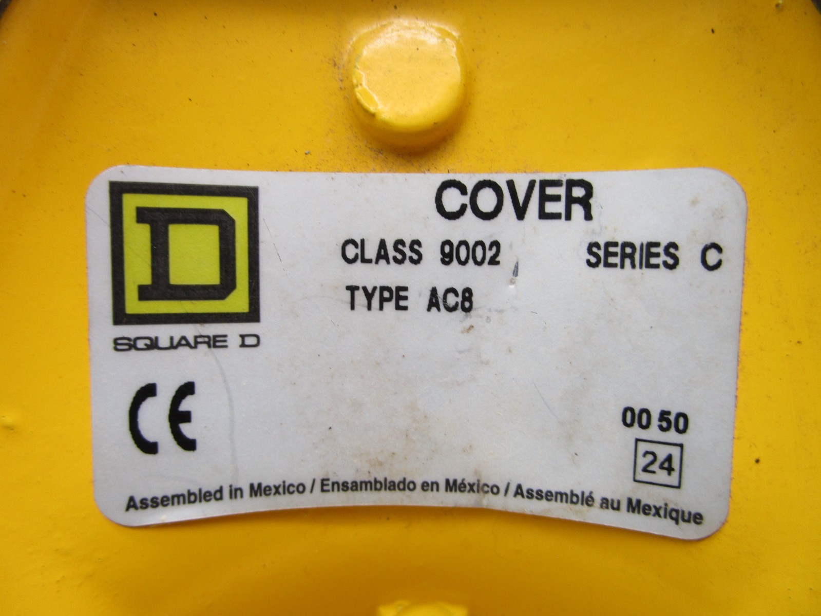 Square-D 9002 AC8 Foot Switch Safety Cover
