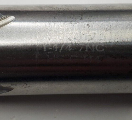 HANSON WHITNEY 37017 PLUG TAP 1-1/4″-7 NC RH STRAIGHT 5-13/16″ OAL 2-11/16″ LOC