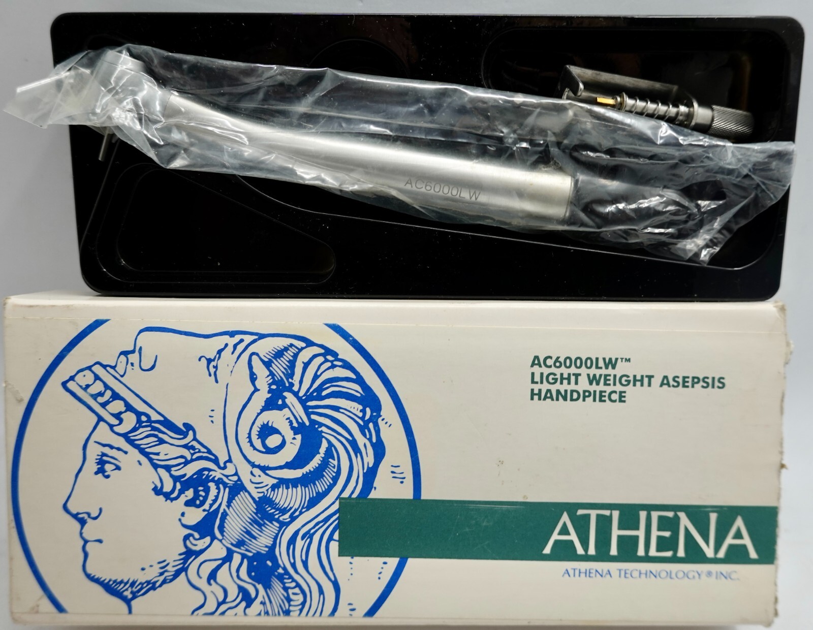 ATHENA AC6000 Light Weight Asepsis 4-Hole Handpiece. NEW