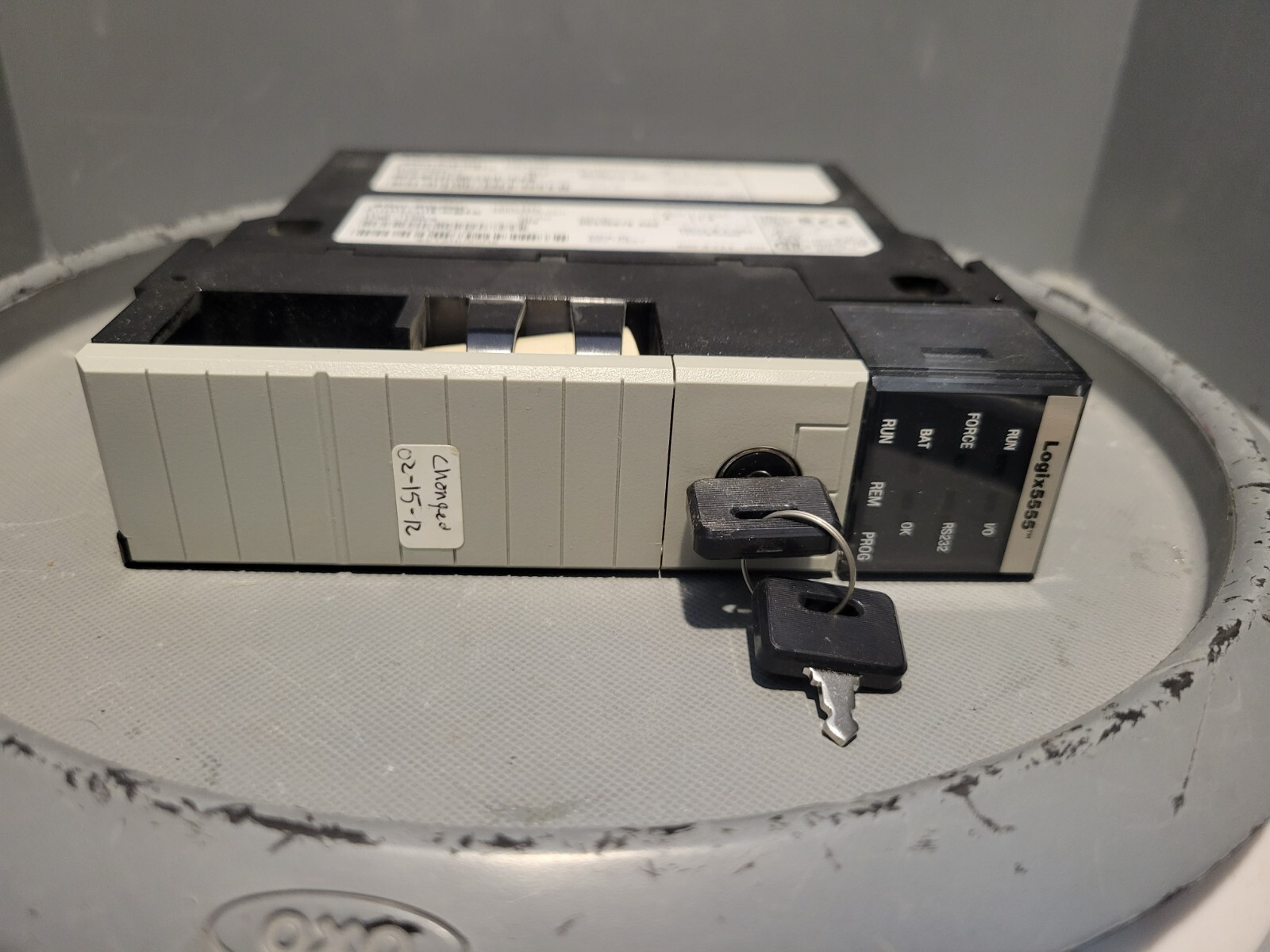 Allen Bradley ControlLogix Processor Unit w/ Mem. Ext., 1756-L55/A, 1756-M14/A