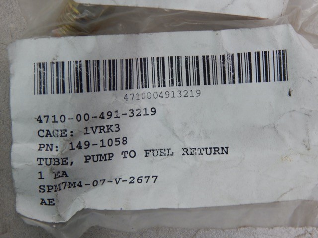 Cummins, Onan 149-1058, 4710004913219, Fuel Line