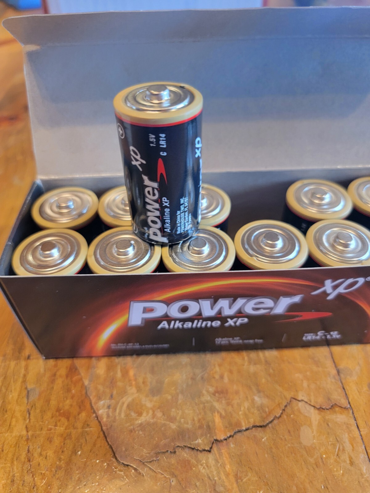 C Batteries Power Xp Ph-C-Xp Power Xp C Alkaline Battery, 12 Pk