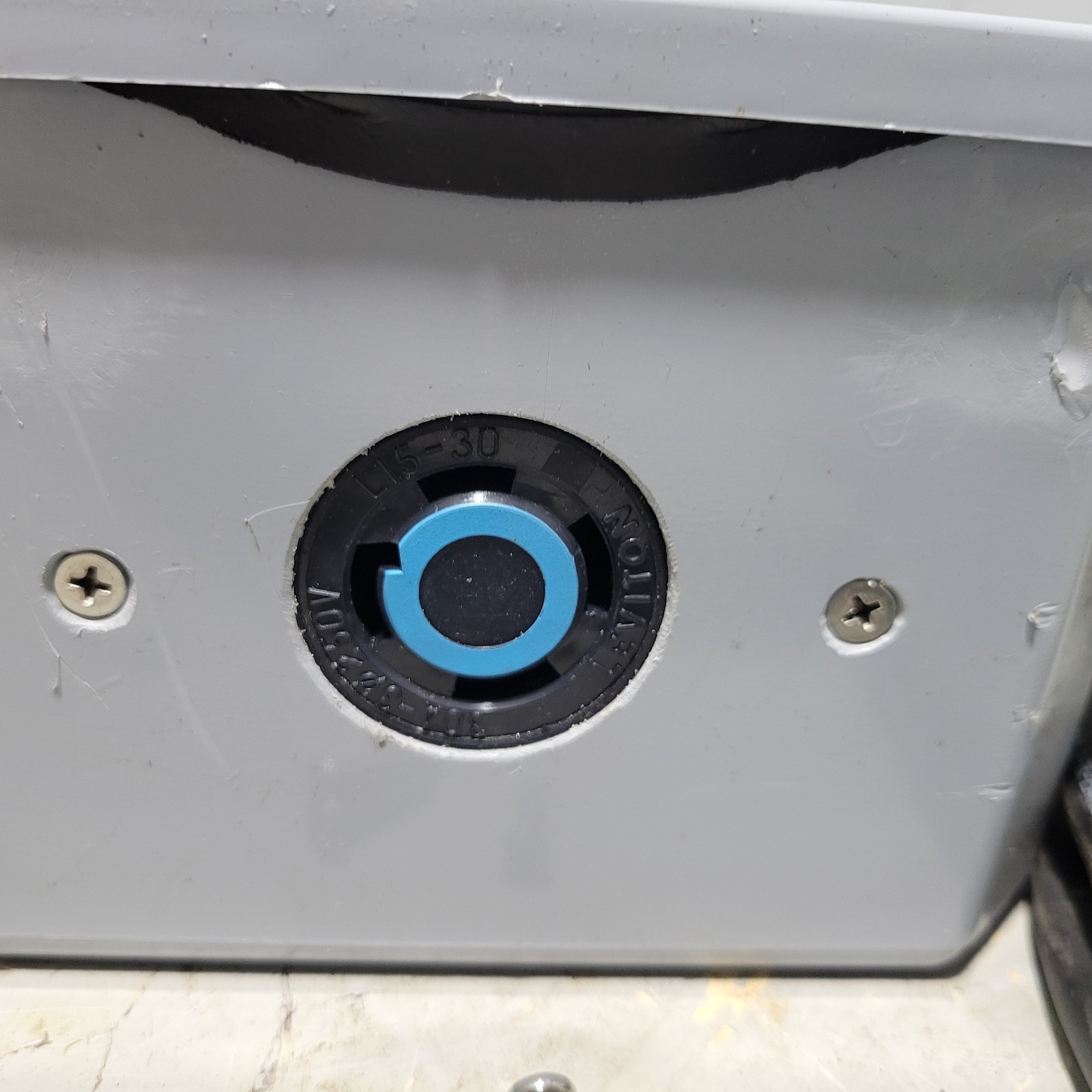 Cantex, Levitron Electrical Box w/ Plug/Connector, 30A, 3PH, 250V, L15-30