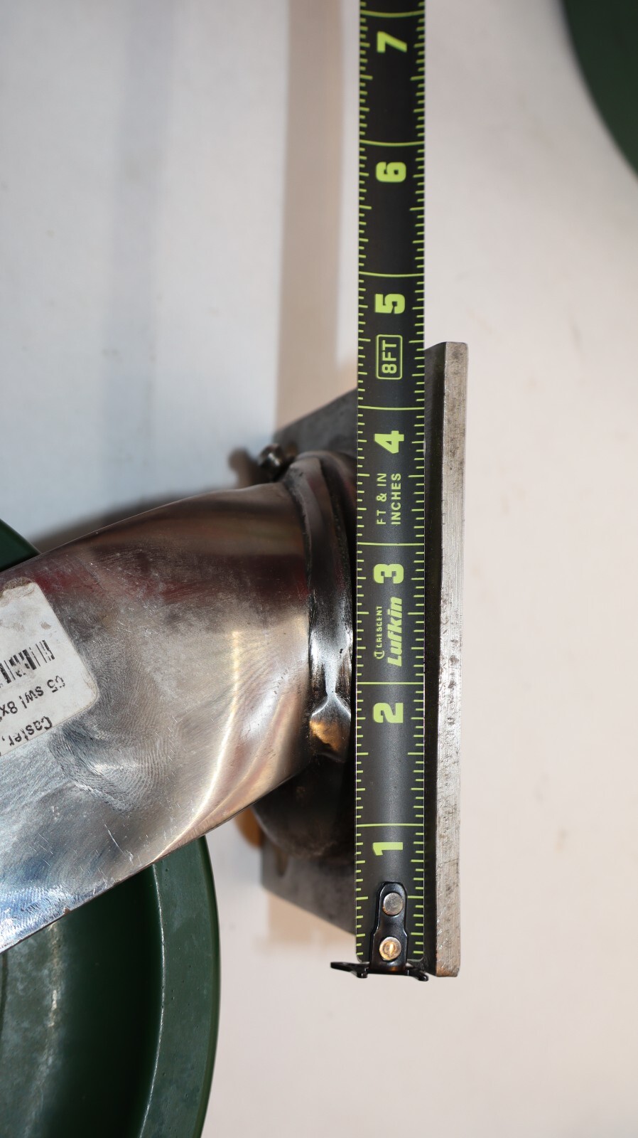 ALBION 8″ 05 Swl 8×2 XL 05X108251S Stainless Steel Swivel Caster 8″x2″ (NEW)