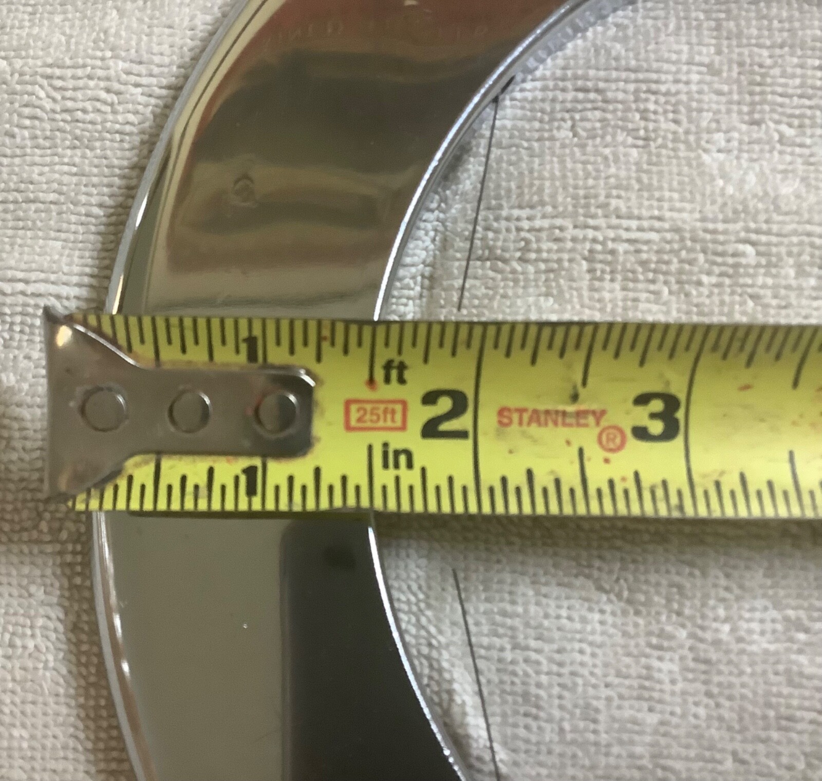 pasco # 9860 Floor and Ceiling Plate 5″ IPS new Split Chrome Finish 16 gauge