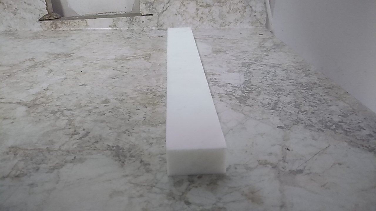 Brand Name 8270K188 45 Pk 12 In L High-Temp Slippery UHMW Polyethylene Bar