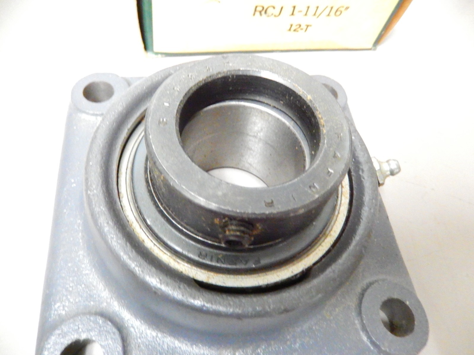 Fafnir RCJ 1 11/16 Flange Bearing 4 Bolt Mount With Collar 1-11/16″ Bore