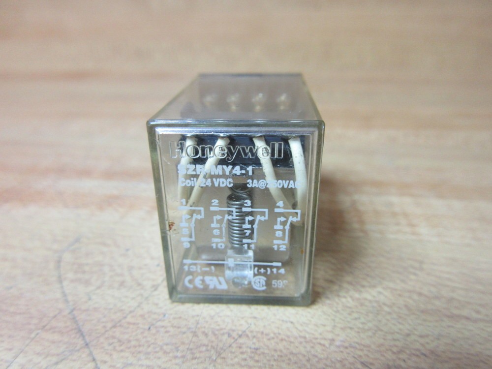 Honeywell SZR-MY4-1-24V DC Relay SZR-MY4-1-24VDC