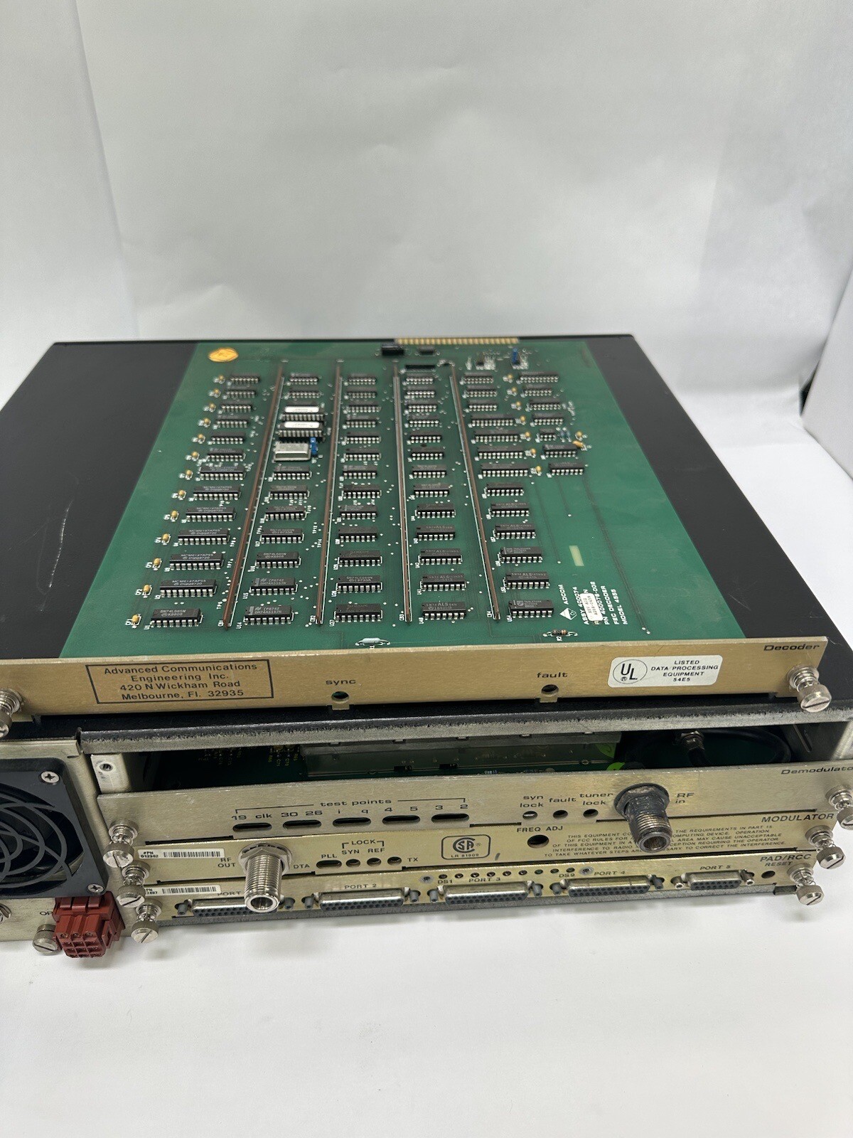 Scientific Atlanta Model AD-4555 DPU, Decoder, Demodulator, Modulator, PAD/RCC