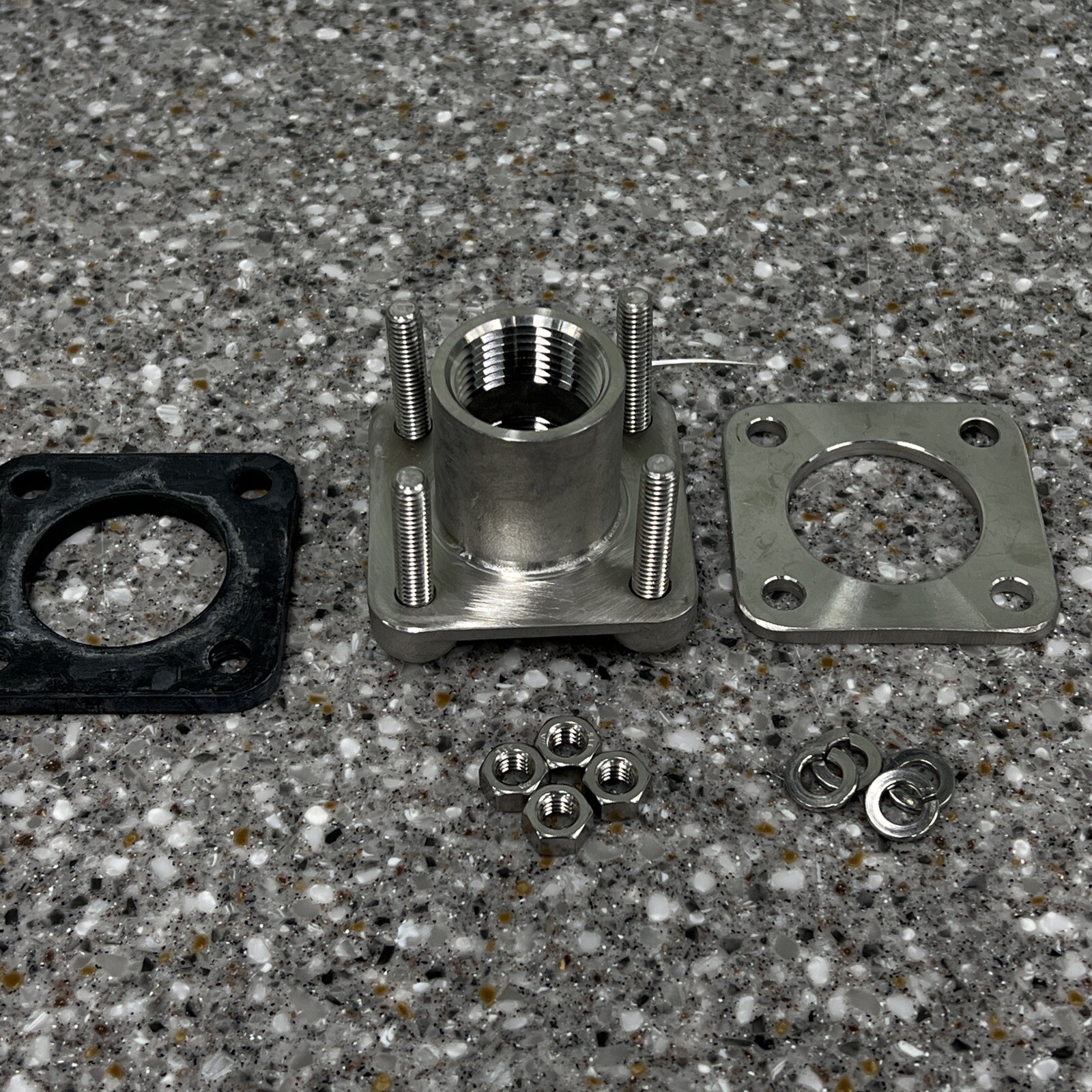 ASM 1” Tank Flange 316 Stainless Steel