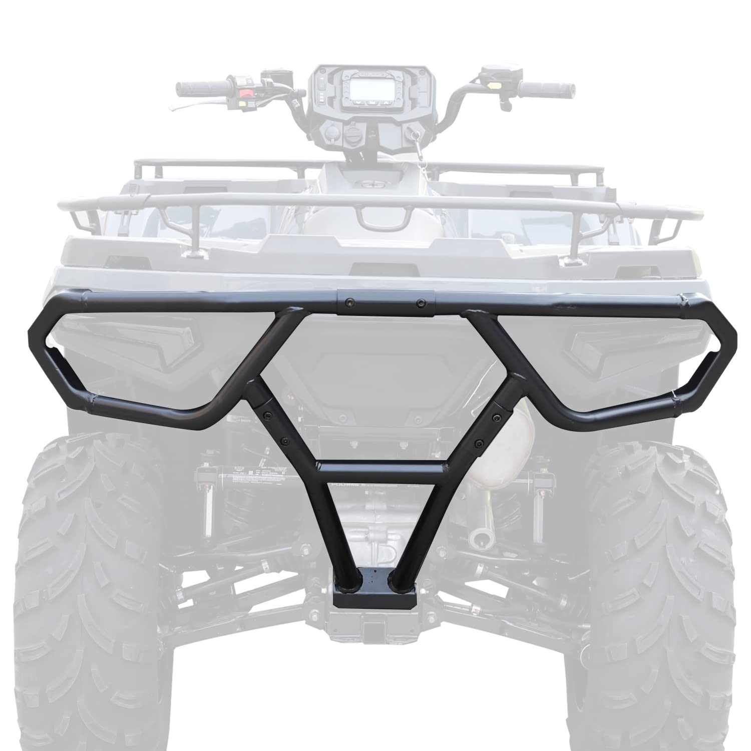 A & UTV PRO Rear Brushguard for Polaris Sportsman 450/570 2021-2025, Heavy Du…