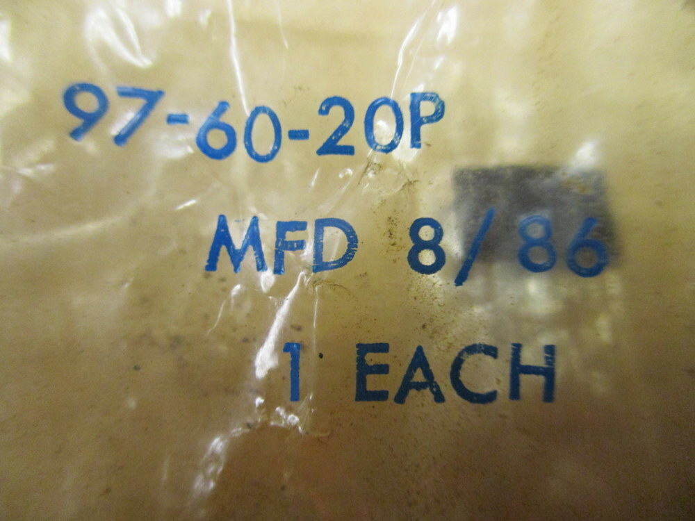 Amphenol 97-60-20P Connector Dust Cap 976020P