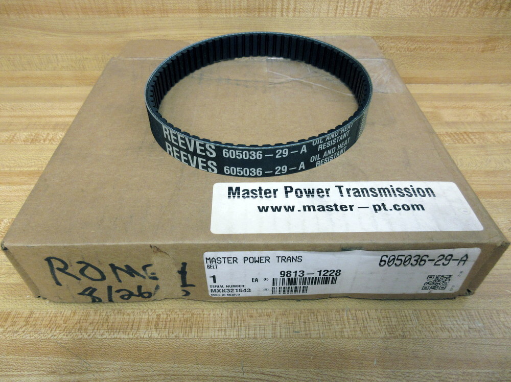 Reeves 605036-29-A Belt 60503629A