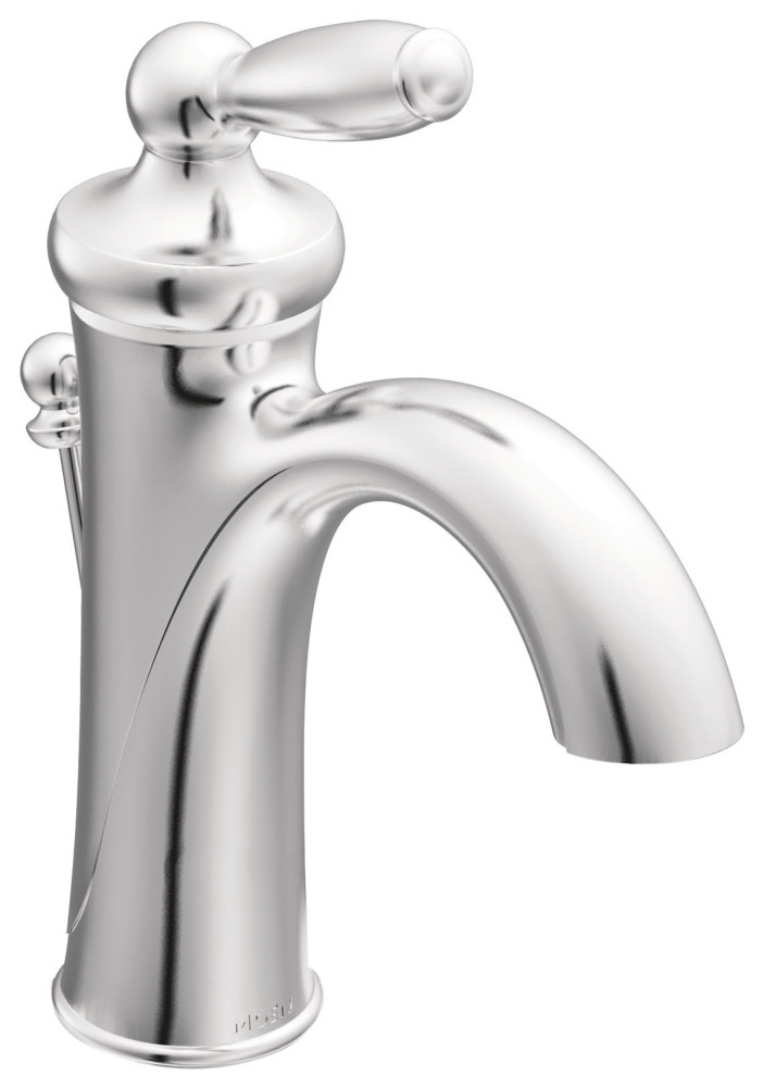 Moen 6600ORB Brantford Single Handle Bathroom Faucet, Oil Rubbed Bronze