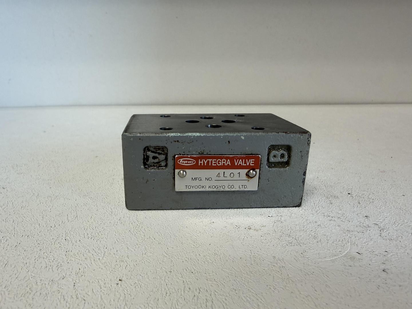 Hytegra Valve 4L01 HK3H-P-Q-025A Hydraulic Valve Manifold GHA-181