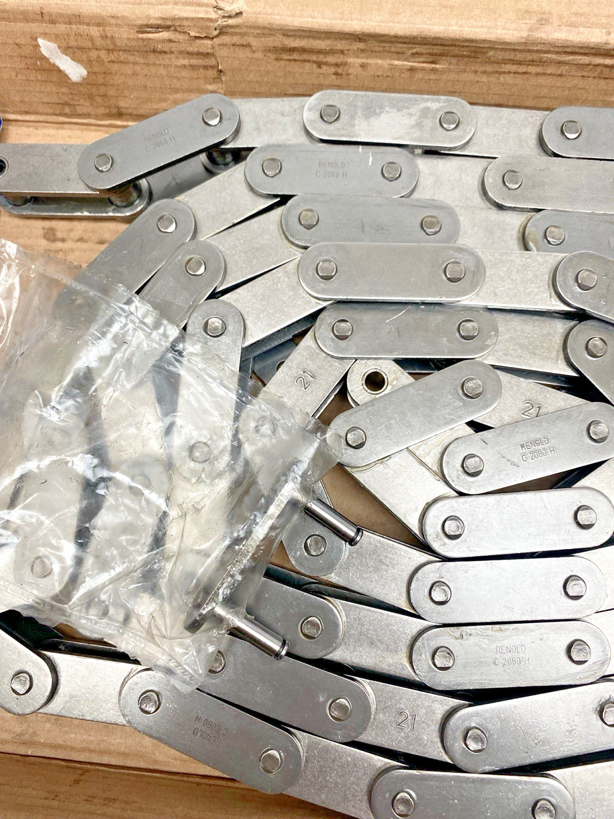 C2060HX10FT Renold C2060H Riveted Chain, 10Ft
