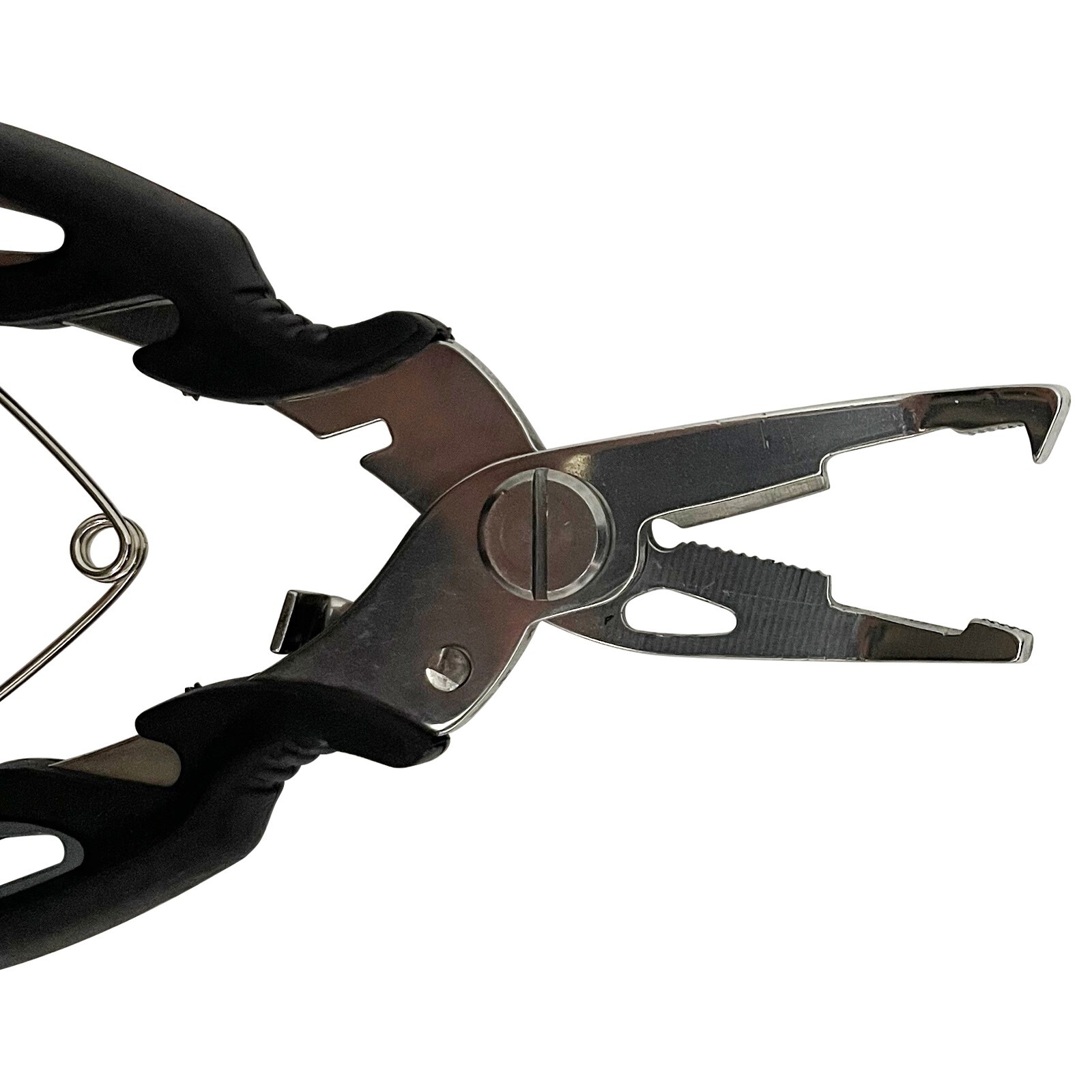 Outdoor Fishing Pliers Scissors Line Cutter Split Ring Hook Remover Tool 1PCS