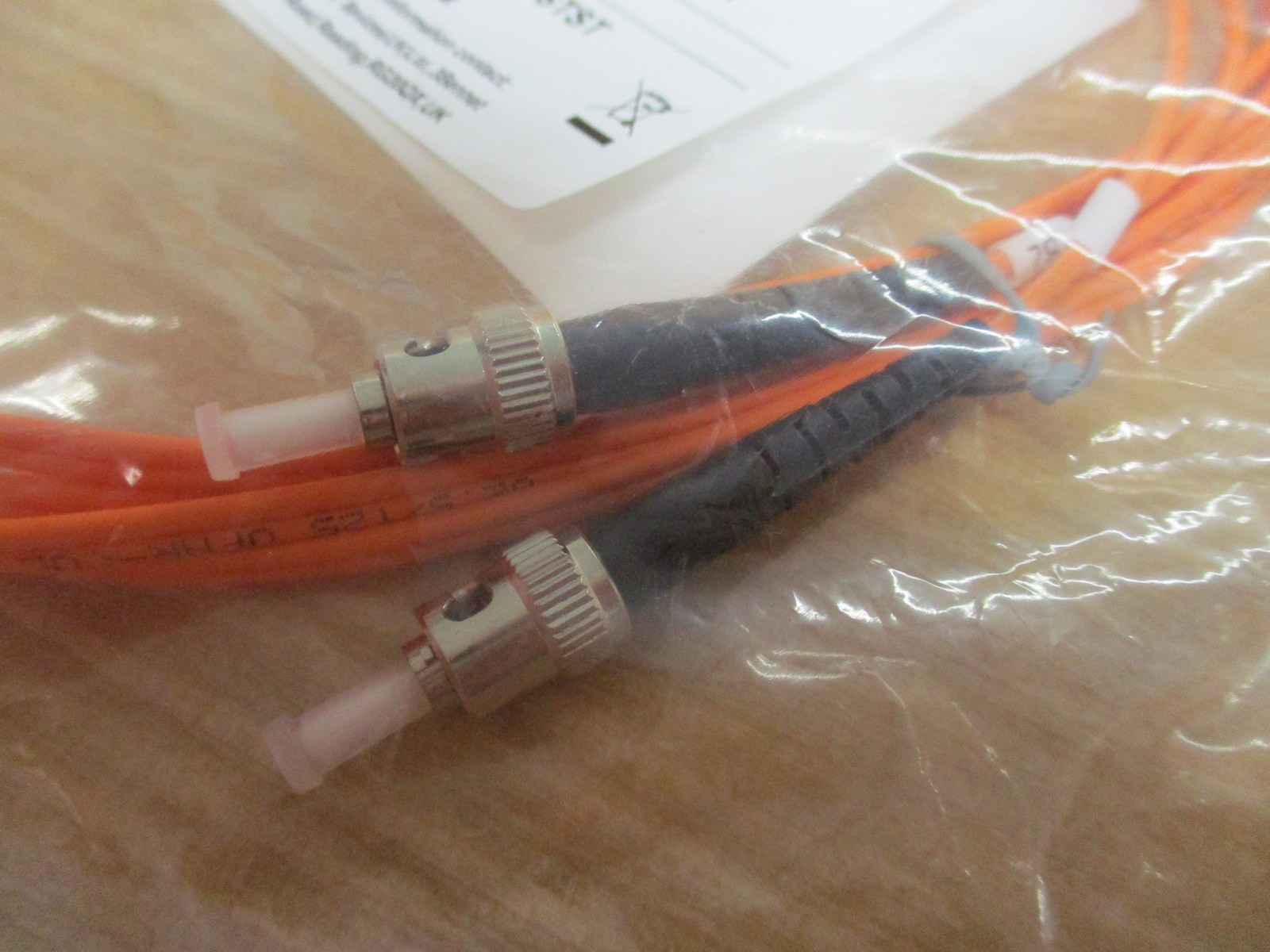 Black Box FO625-003M-STST OM! Multimode Fiber Cable (Pack of 2)