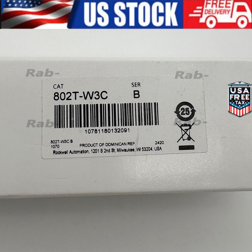 802T-W3C New Allen-Bradley Rod Lever 802T Limit Switch Levers in Stock 802TW3C