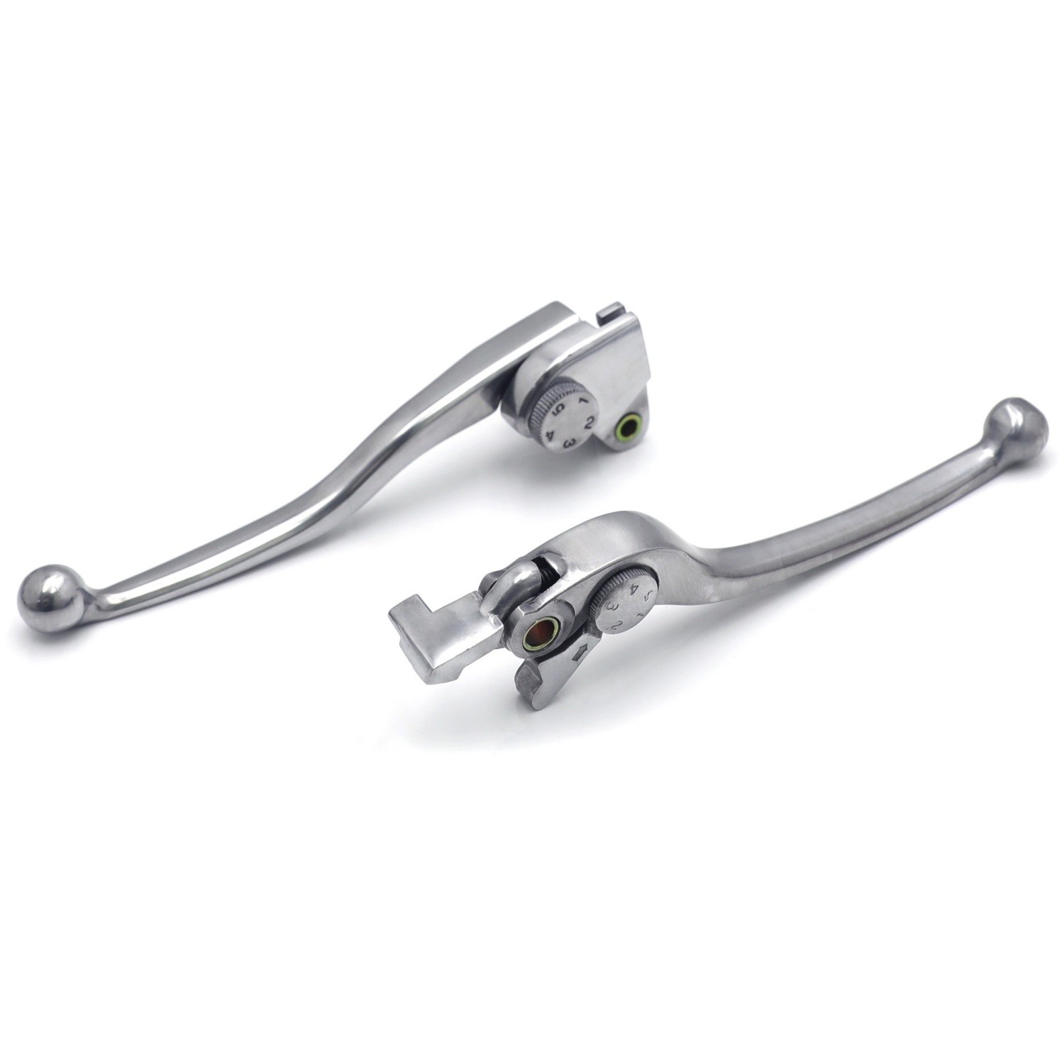 Silver Motorcycle Brake Clutch Levers CNC For Kawasaki Ninja 650 Z650 Z900 ABS