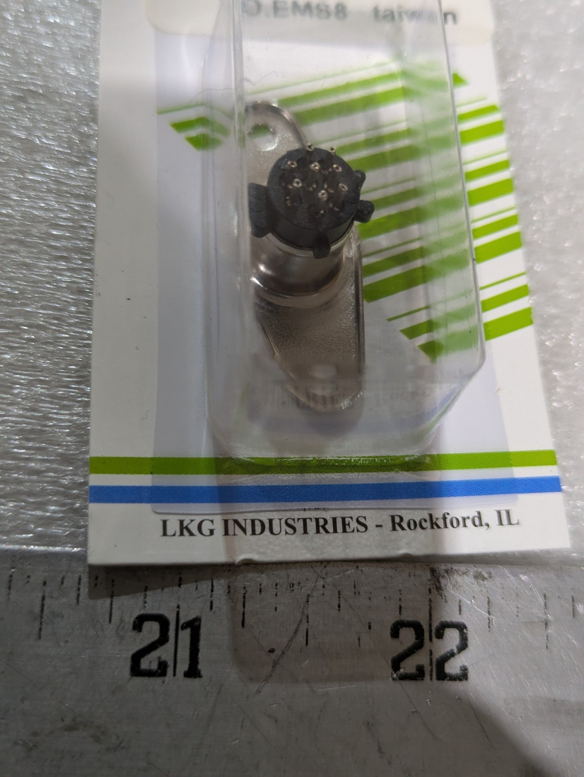 LKG Industries Philmore EMS8 8-Pin Mini-DIN Female Chassis Mount Socket 2/order